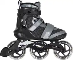 Bol.com Playlife GT 110 Fitness Inlineskates - Zwart/Grijs - Maat 37 aanbieding
