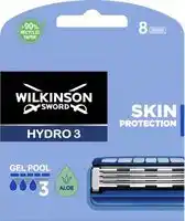 Bol.com Wilkinson Sword Hydro 3 Scheermesjes Skin Protection 8 stuks aanbieding