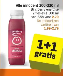 Albert Heijn Alle innocent aanbieding