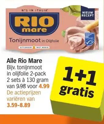 Albert Heijn Alle Rio Mare aanbieding