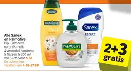 Albert Heijn Alle Sanex en Palmolive aanbieding