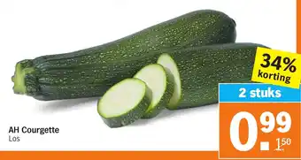 Albert Heijn AH Courgette aanbieding