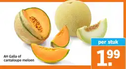 Albert Heijn AH Galia of cantaloupe meloen aanbieding