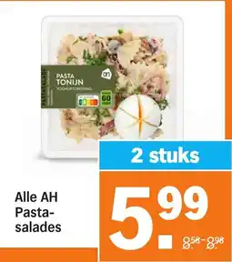 Albert Heijn Alle AH Pasta salades aanbieding