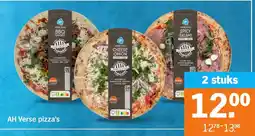 Albert Heijn AH Verse pizza's aanbieding