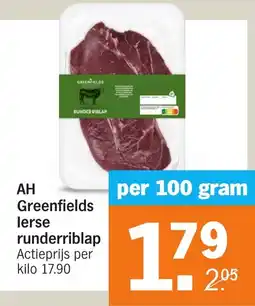 Albert Heijn AH Greenfields lerse runderriblap aanbieding