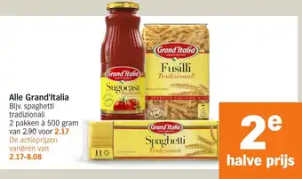 Albert Heijn Alle Grand'Italia aanbieding
