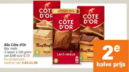 Albert Heijn Alle Côte d'Or aanbieding