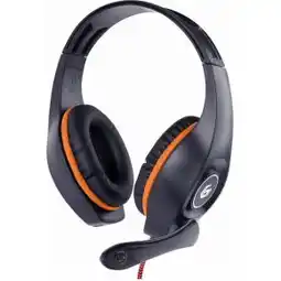 Bol.com GEMBIRD gaming headset with volume control orange-black 3.5 mm aanbieding