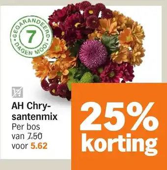 Albert Heijn AH Chrysanten Mix aanbieding