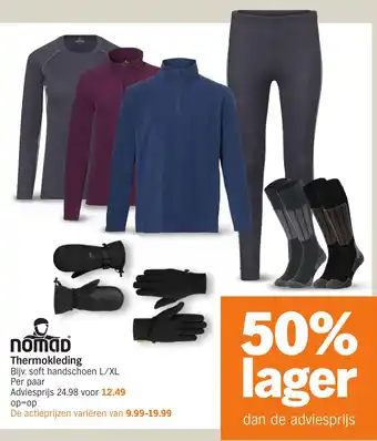 Albert Heijn Thermokleding aanbieding