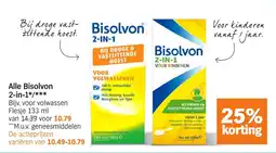 Albert Heijn Alle Bisolvon 2 in 1 aanbieding