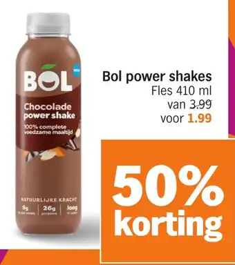 Albert Heijn BOL power shakes aanbieding