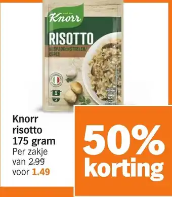 Albert Heijn Knorr risotto aanbieding