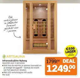 Albert Heijn Artsauna infraroodcabine nyborg aanbieding