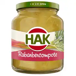 Dirk Hak Rabarbercompote aanbieding
