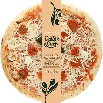 Dirk Daily Chef Pizza mozzarella basilicum aanbieding
