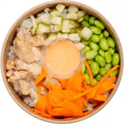 Dirk Fresh & easy Poke bowl kip aanbieding