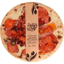 Dirk Daily Chef Pizza salami piccante aanbieding