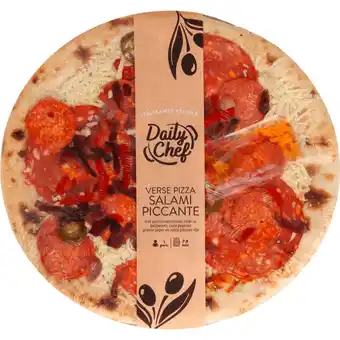 Dirk Daily Chef Pizza salami piccante aanbieding