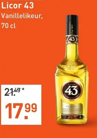 Albert Heijn Licor 43 aanbieding
