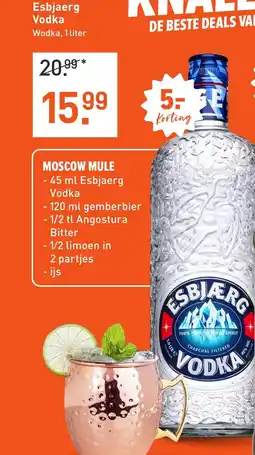Albert Heijn Esbjaerg Vodka aanbieding