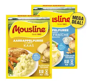 Budget Food Mousline Aardappelpuree Kaas of Créme Fraîche aanbieding
