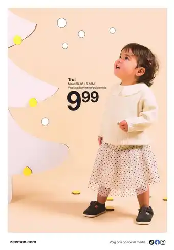 Zeeman Trui aanbieding