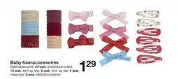Zeeman Baby haaraccessoires aanbieding