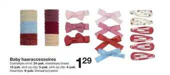 Zeeman Baby haaraccessoires aanbieding