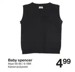 Zeeman Baby spencer aanbieding