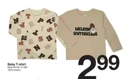 Zeeman Baby T-shirt aanbieding