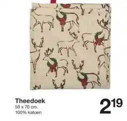 Zeeman Theedoek aanbieding