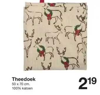 Zeeman Theedoek aanbieding