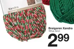 Zeeman Breigaren Xandra aanbieding