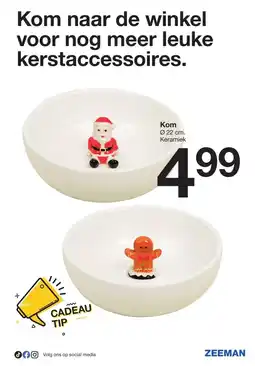 Zeeman Kom aanbieding