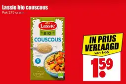 Dirk Lassie bio couscous aanbieding