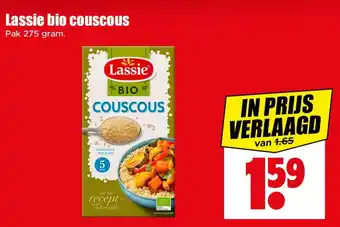Dirk Lassie bio couscous aanbieding