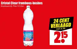 Dirk Cristal Clear framboos bosbes aanbieding