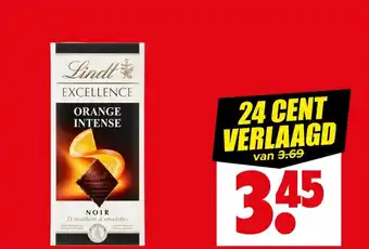 Dirk Lindt chocoladereep orange aanbieding