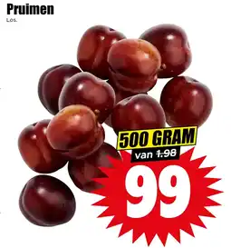 Dirk Pruimen aanbieding