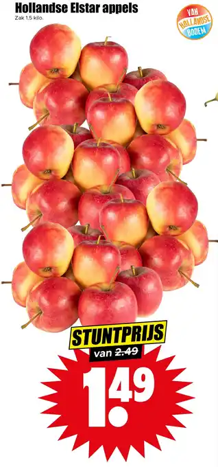 Dirk Hollandse Elstar appels aanbieding