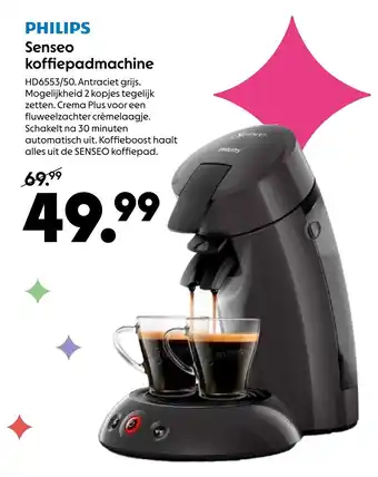 PHILIPS Senseo koffiepadmachine