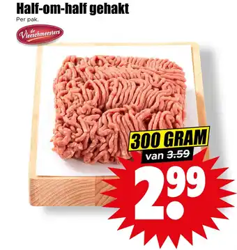 Dirk Half om half gehakt aanbieding