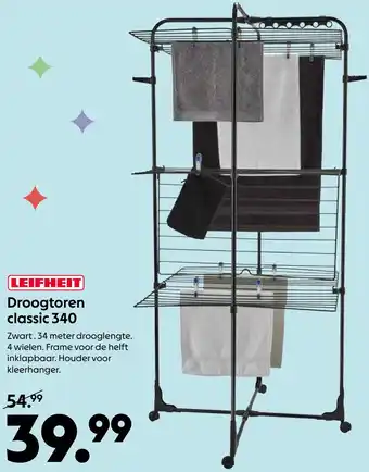 LEIFHEIT Droogtoren classic 340