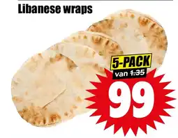 Dirk Libanese wraps aanbieding