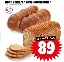 Dirk Rond volkoren of volkoren bollen aanbieding