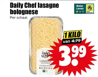 Dirk Daily chef lasagne bolognese aanbieding