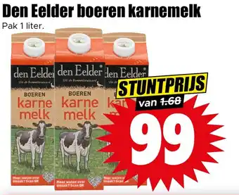 Dirk Den Eelder boeren karnemelk aanbieding