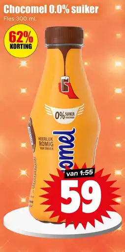 Dirk Chocomel 0.0% suiker aanbieding